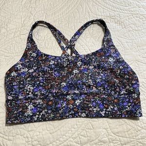 Lululemon Floral Sports Bra